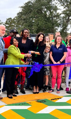 Leon County, KCCI Unveil Colorful Crosswalks near W.T. Moore, Westminster Oaks