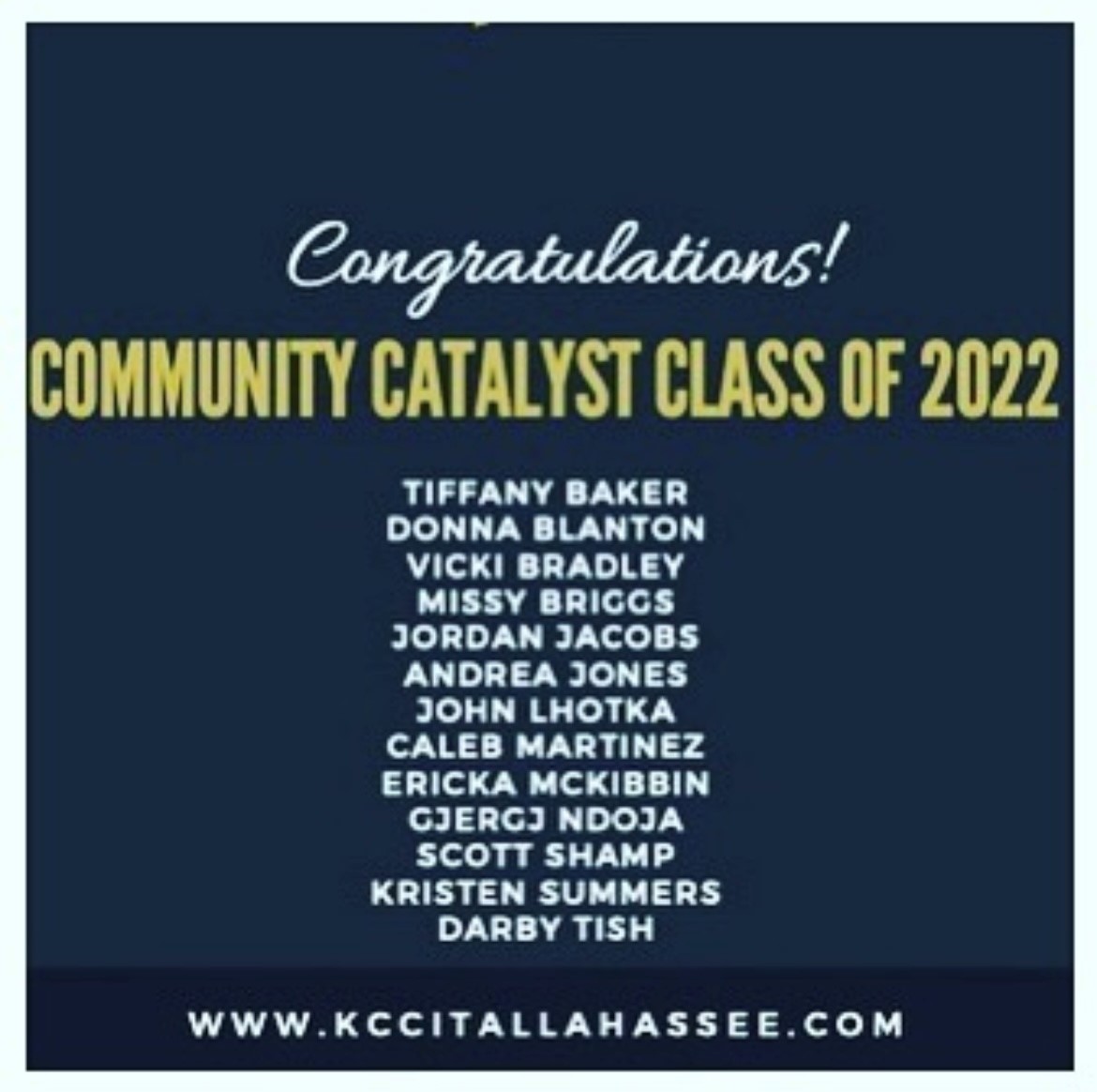 2022 catalyst class