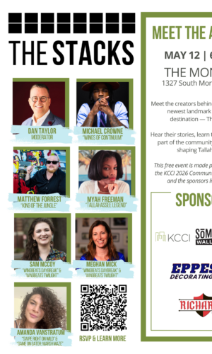 Meet the Artists Creating The Stacks – Leon County’s Largest Outdoor Public Mural System