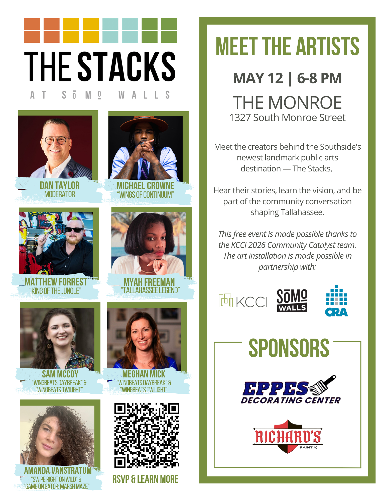 Artist Panel Flyer_The Stacks