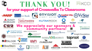 Thank you to our many C2C Sponsors.