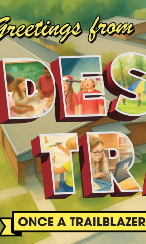 KCCI and DeSoto Trail Elementary Announce  “Greetings from DeSoto Trail Elementary” Mural