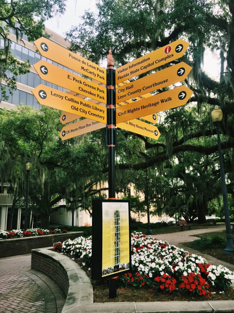 Downtown Tallahassee Signs Knight Creative Communities Institute