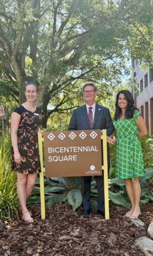 Catalyst Rachel Corry and KCCI’s Betsy Couch talk with Greg Tish About Bicentennial Square
