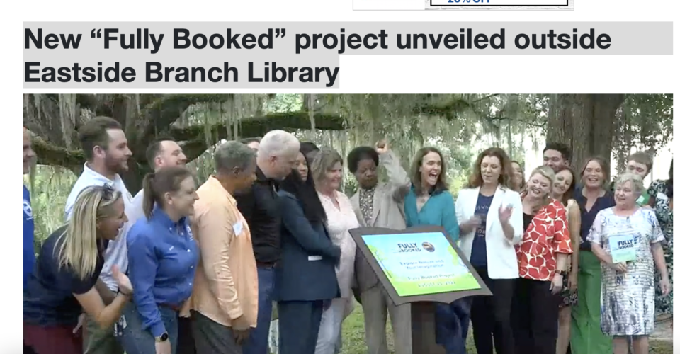 New “Fully Booked” project unveiled outside Eastside Branch Library