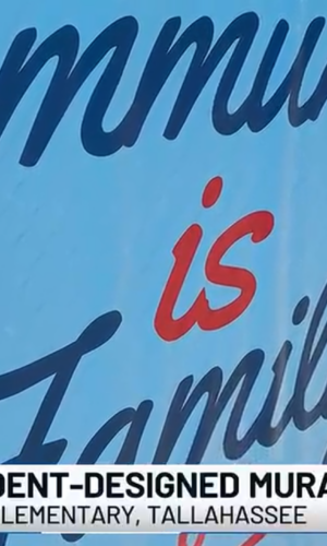Something Good: Sabal Palm Elementary unveils art piece that proves ‘community is family’