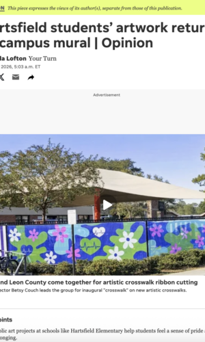Hartsfield students’ artwork returns as campus mural | Opinion