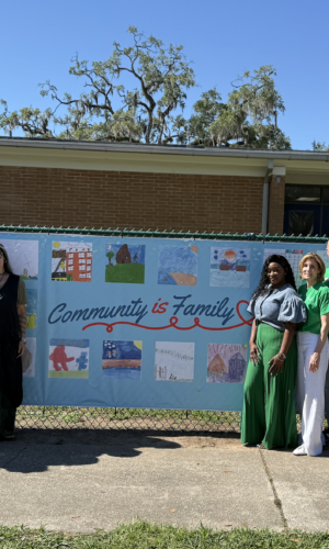 KCCI AND SABAL PALM ELEMENTARY ANNOUNCE “COMMUNITY IS FAMILY” MURAL