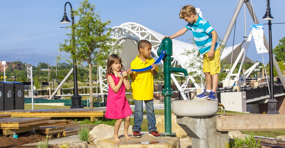 Discovery at Cascades Park is one-of-a-kind playscape